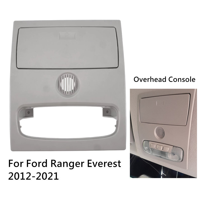 2012-2021 Ford Ranger Overhead Console Óculos De Sol Caso Caixa De Armazenamento De Telhado Conjunto De Teto