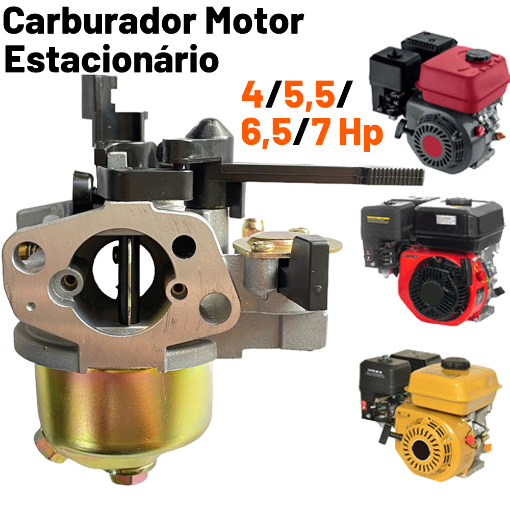 Carburador Motor Estacionário 4/5,5/6,5/7 Hp