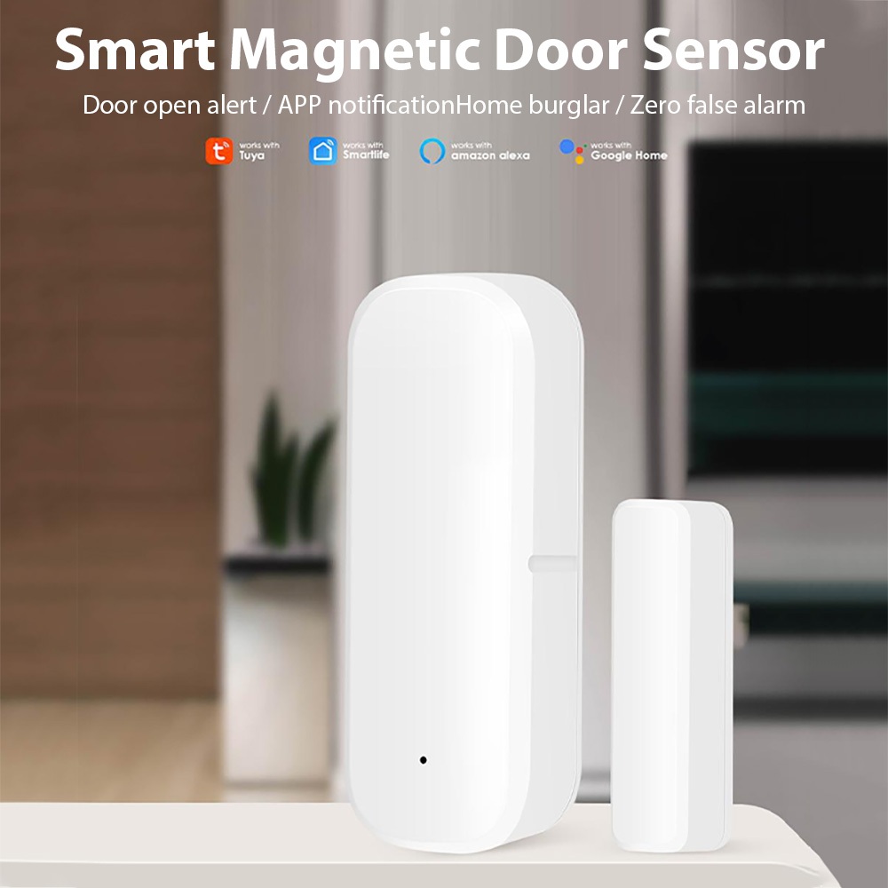 Sensor Inteligente Para Janela De Porta , Wi-Fi , Tuya , Casa , Sistema De Alarme De Proteção De Segurança , Detectores