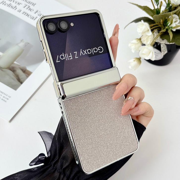 Glitter Com Corda De Mão Tela Dobrável Capa De Couro De Luxo Para Samsung Galaxy