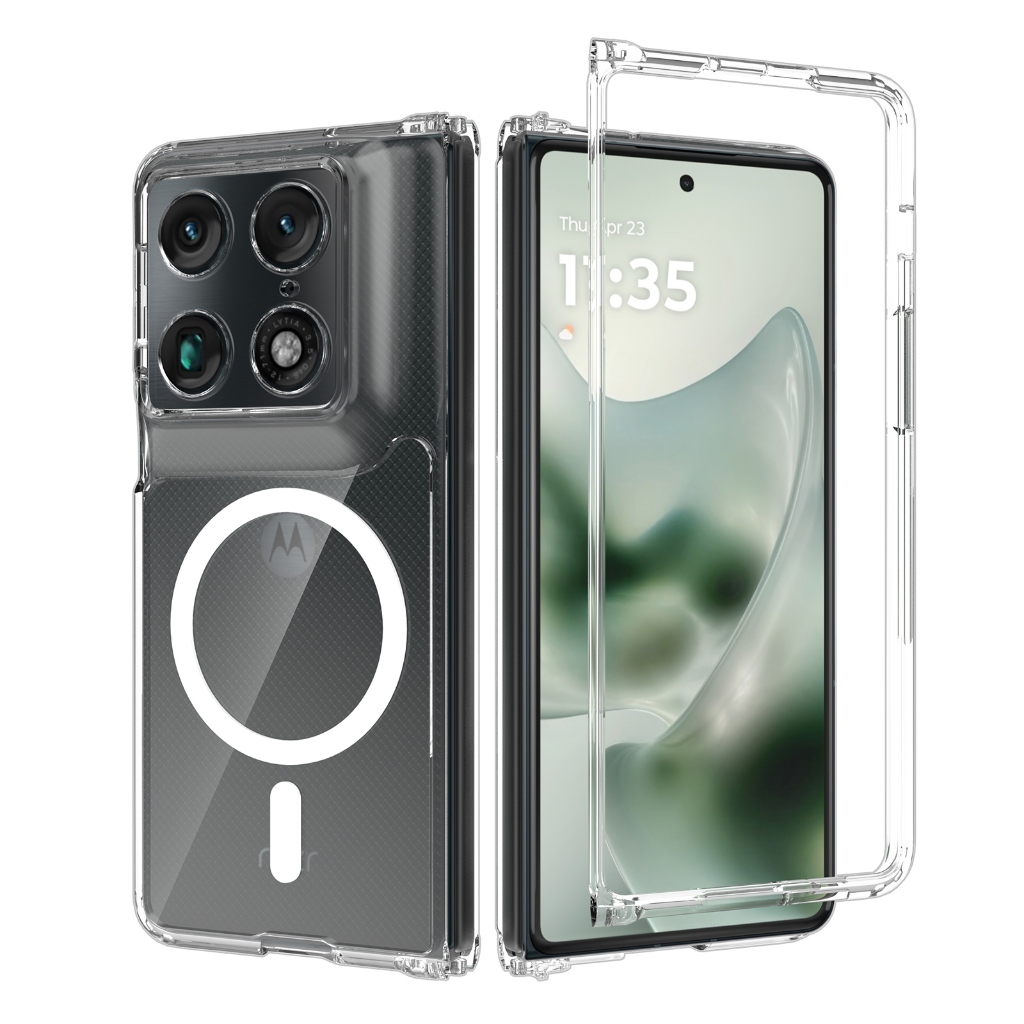 Capas Para Motorola Moto Razr FOLD Capa De Telefone Transparente Anti-Queda Tras
