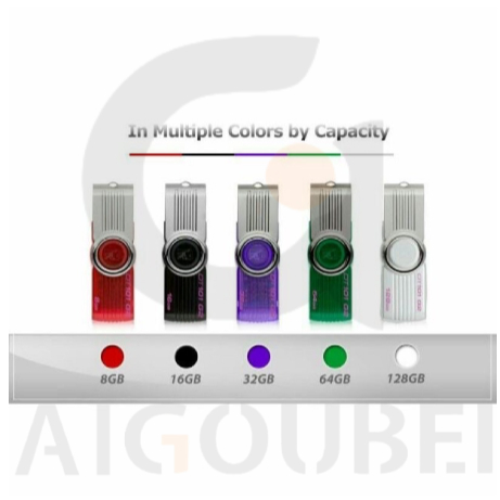 Pen Style Unidade À Prova D'água Kingston Mini USB Drive USB2.0 Amplamente Compatível 1GB 2GB 4GB 8GB 16GB 32GB 64GB 128