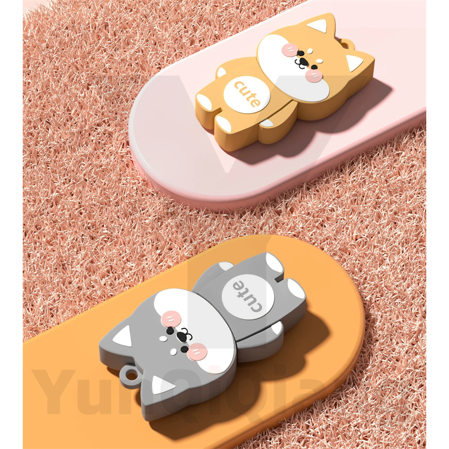 Shiba Inu Silicone Unidade De Armazenamento Criativa Pendrive USB 2.0 1GB 2GB 4GB 8GB 16GB 32GB 64GB 128GB 2TB À Prova D
