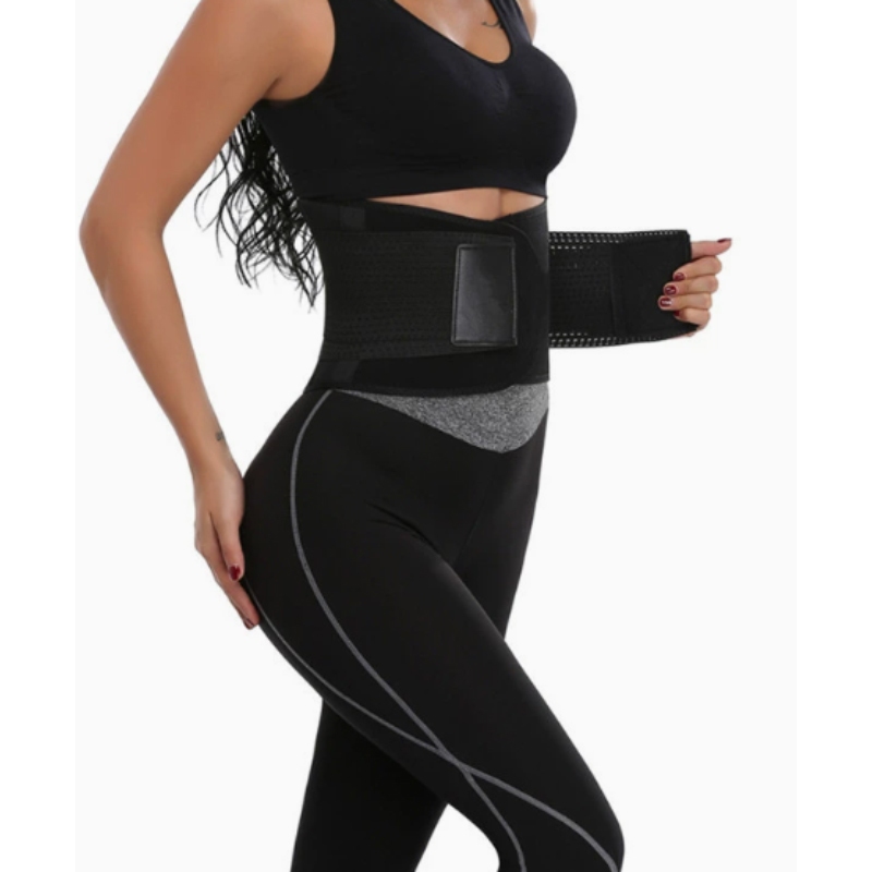 WECHERY Cinto Feminino Ajustável Modelador De Cintura Emagrecedor Duplo Corpo