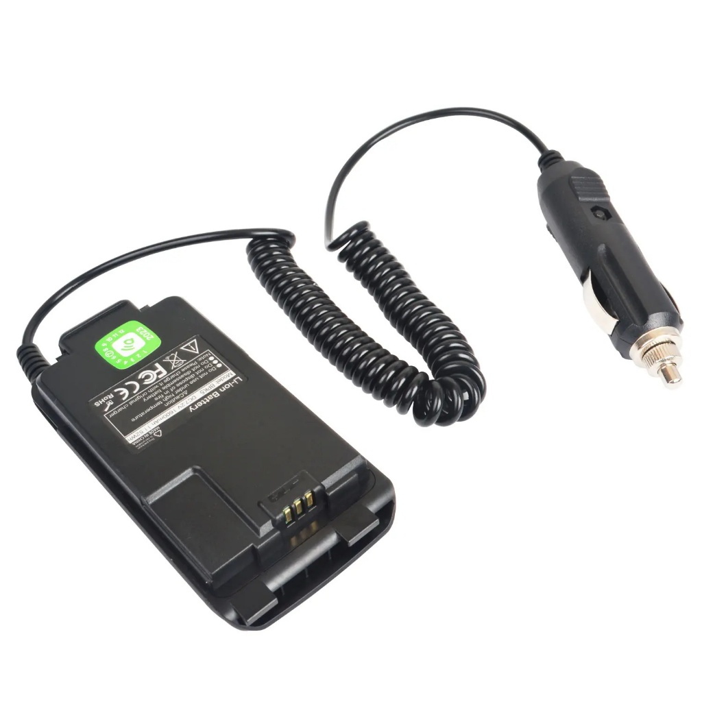 BAOFENG UV-K5 K6 5R Plus K58 Carregador De Carro Eliminador De Bateria Carregamento 12V/24v Rádio Bidirecional Universal