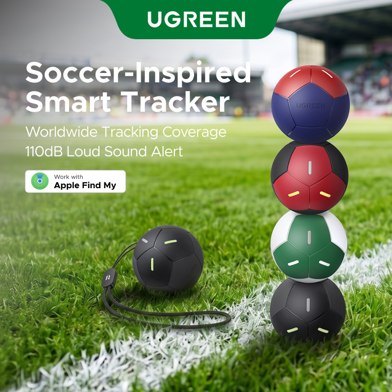 UGREEN Football Designugreen FineTrack Design Anti Lost Bluetooth5.0 Finder Tracker IP68 Localizador À Prova D'água Comp