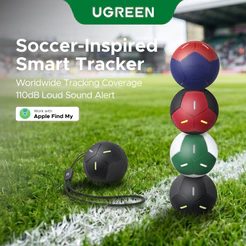 UGREEN Football Designugreen FineTrack Design Anti Lost Bluetooth5.0 Finder Tracker IP68 Localizador À Prova D'água Comp