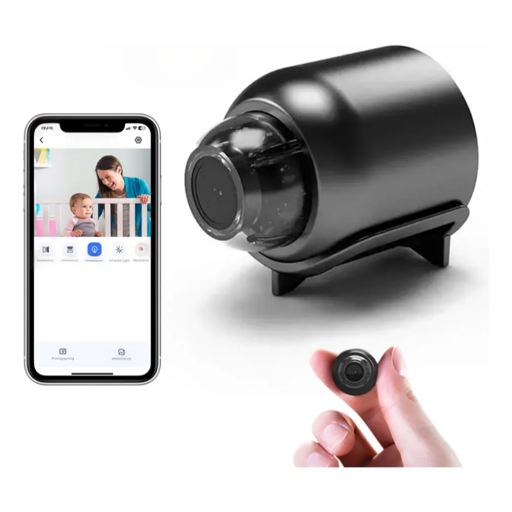 Mini Câmera De Segurança Sem Fio 1080P Detecção De Movimento WIFI IP Discreto