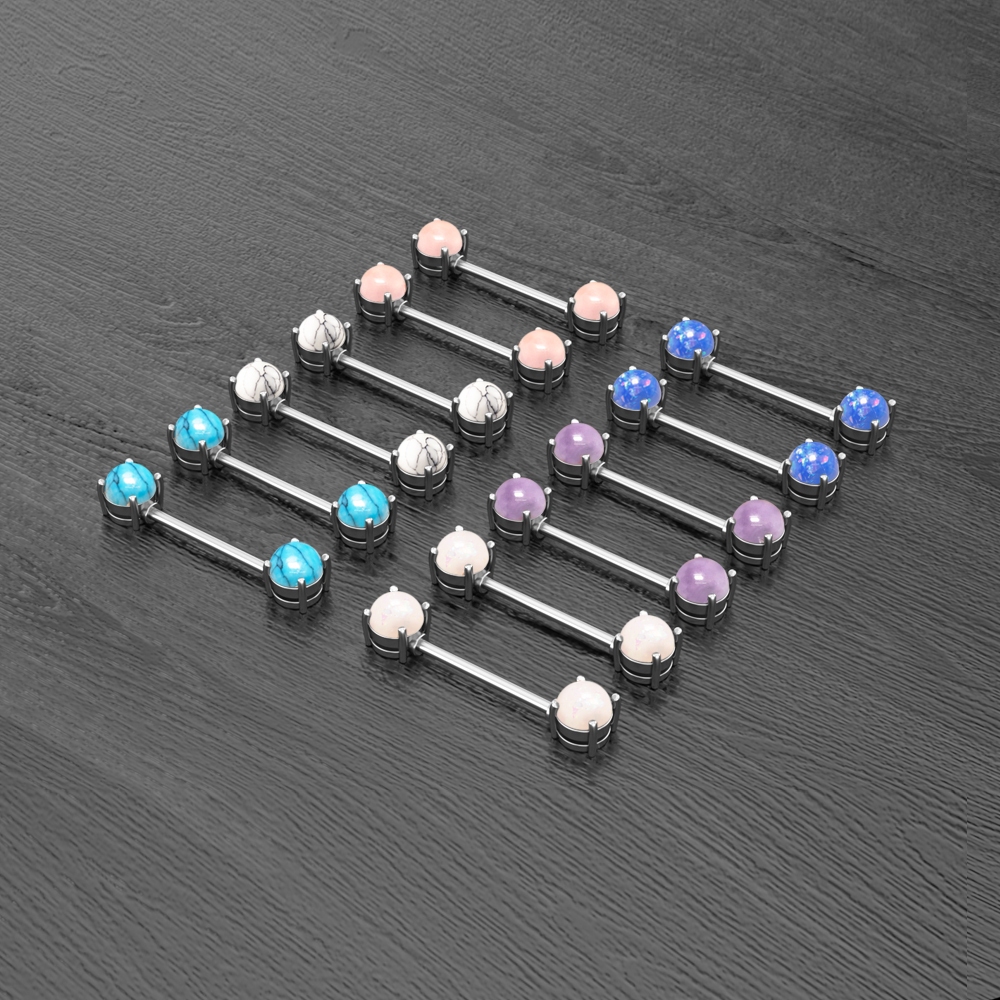 2 Peças Piercing Mamilo Aço Inoxidável Acessórios Femininos Body Piercing Jóias