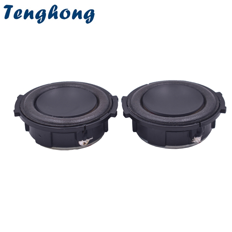 Tenghong 2pcs 34MM Alto-Falantes De Áudio Portáteis 4 8Ohm 3W Unidade De Falante De Gama Completa Para Home Theater Som