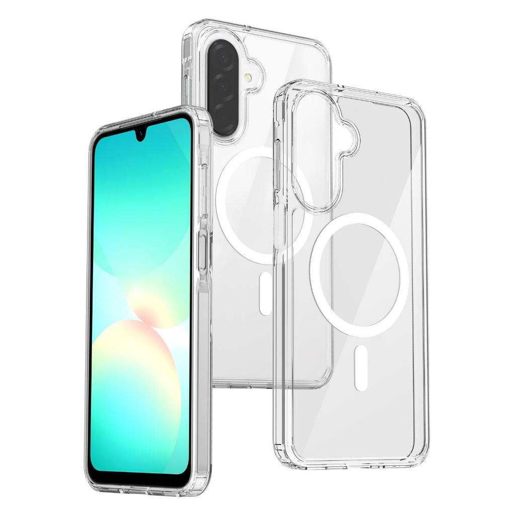 Para Samsung Galaxy A57 A17 A07 A55 A26 A35 S26 S25 Cristal Transparente Magnéti