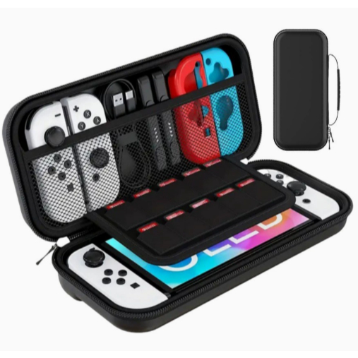 Estojo Case Capa Bolsa De Proteção e Transporte Para Nintendo Switch Padrão e Oled
