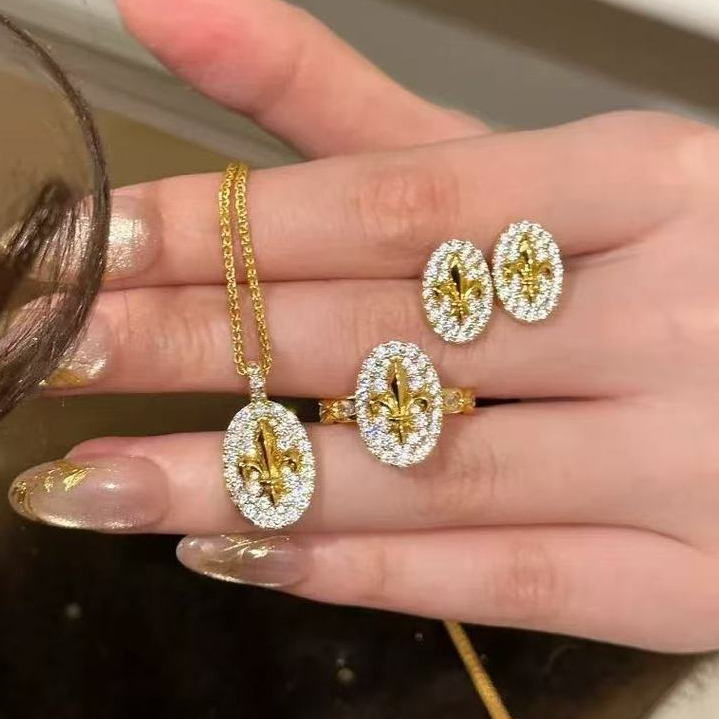 Retenção de cor galvanoplastia diamante-cravejado anel aberto Medieval vintage moda índice dedo anel Casual All-Match pu