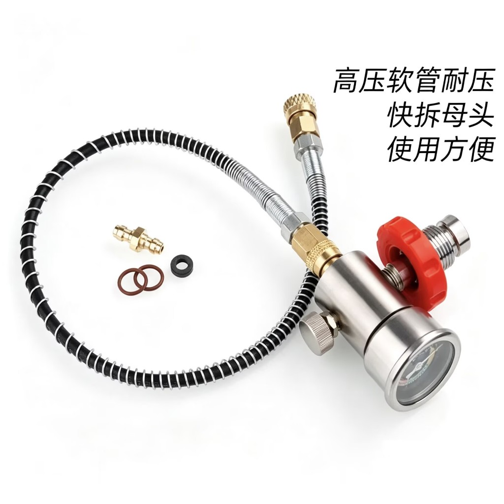 Adaptador Inflável G5/8 , Conector Da Válvula Cabeça Do Cilindro , Estação De Enchimento CO2 De Mergulho Escória Para Ci