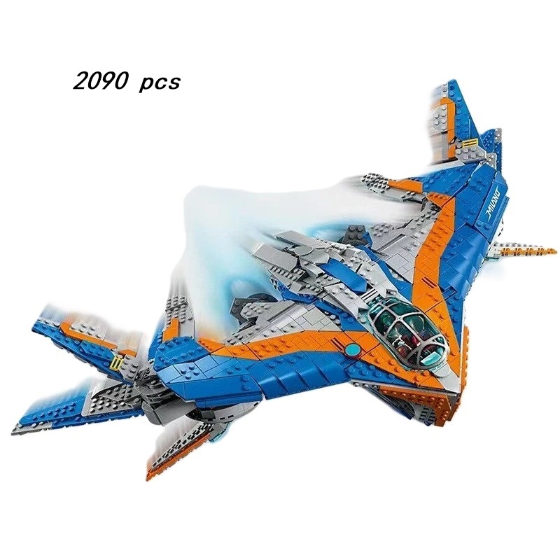 2090 Peças Compatíveis Com 76286 Os Vingadores A Nave Espacial Milano Galáxia Guardião Adultos Tijolos Para Crianças Fes