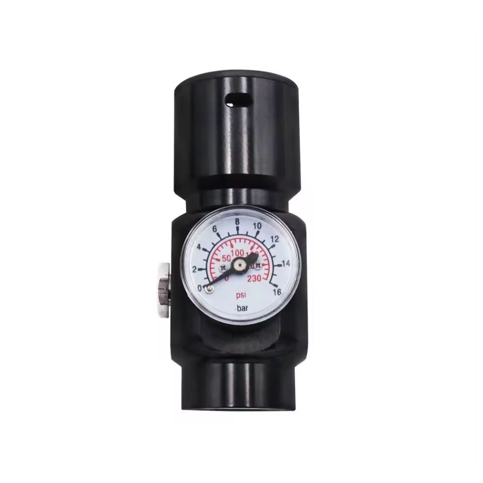 HPA Mini SFR Regulador De CO2 De Liga De Alumínio Atualização Super Rápida G1/2-14 Entrada 1500 PSI Saída 0-130 Ferramen
