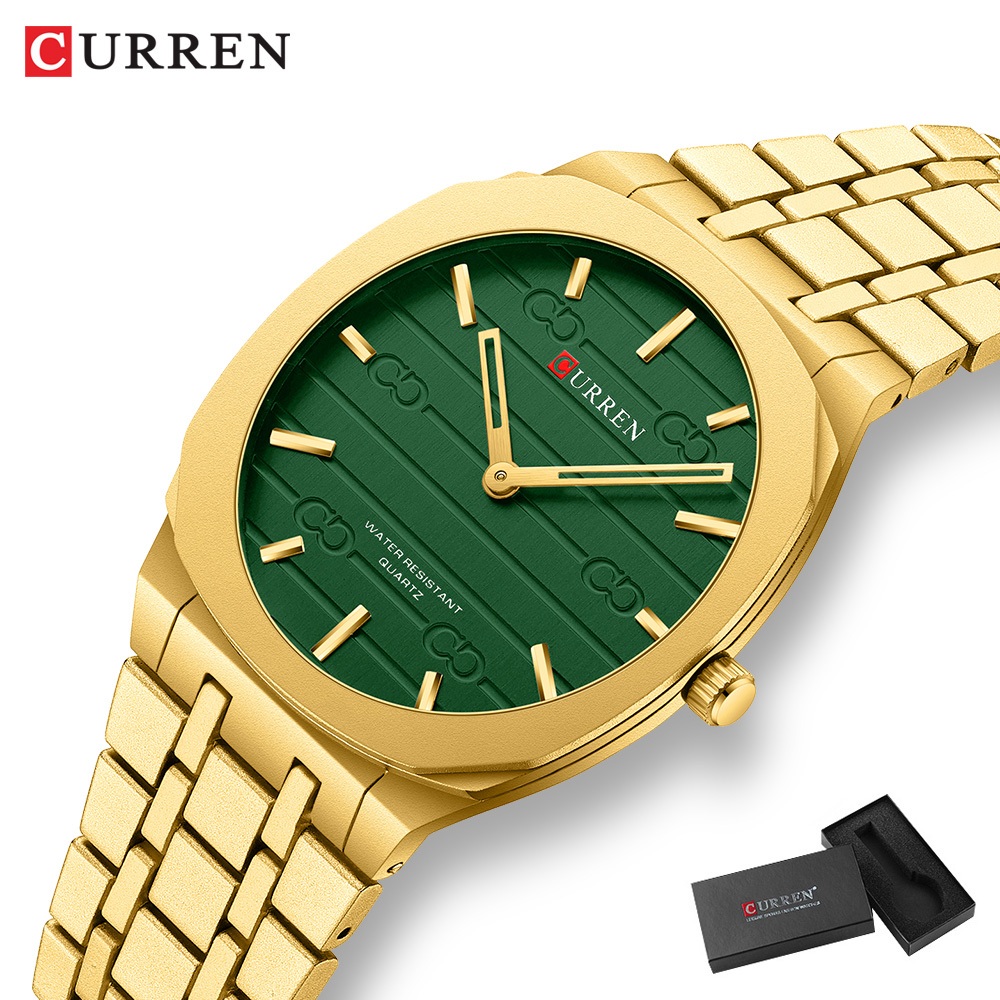 CURREN Relógio Masculino À Prova D'água Movimento De Quartzo Econômico Moda Casu