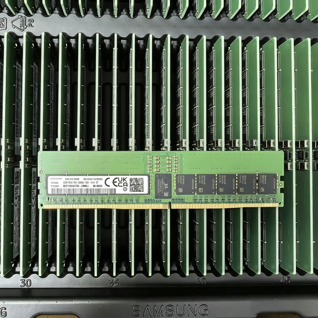 Samsung Micron SK DDR5 Servidor ECC RAM 16G 4800 5600 6400 Módulo De Memória RECC