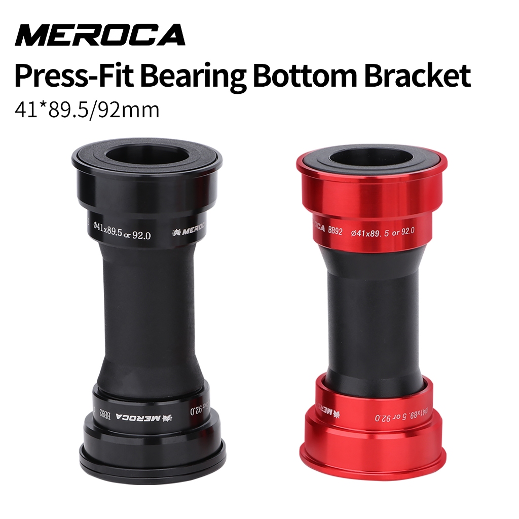 MEROCA M92 Press Fit Suporte Inferior 41MM Diâmetro Interno 89.5 92MM Rolamento BB Compatível Com Shimano Para Bicicleta