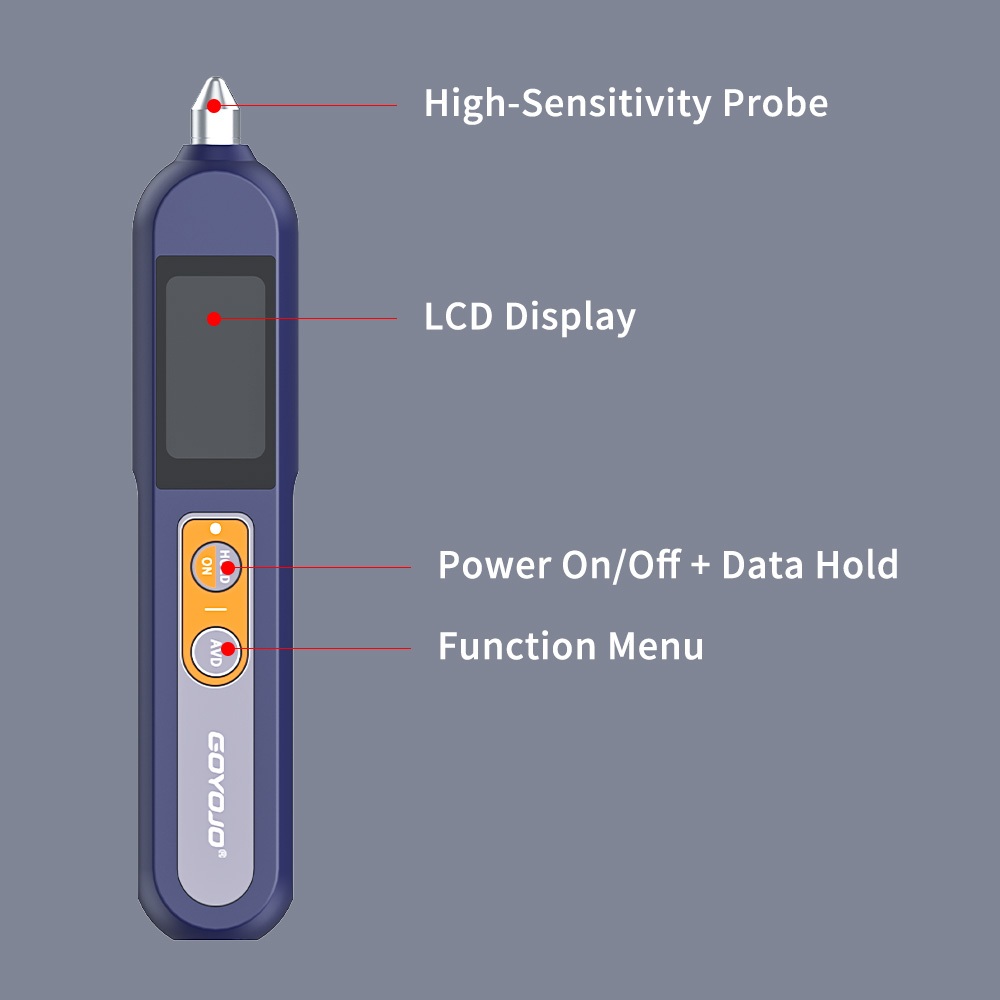GOYOJO GVB-2 Medidor De Vibração Digital Analisador Frequência , Aceleração , Velocidade , Deslocamento Para Motores , H