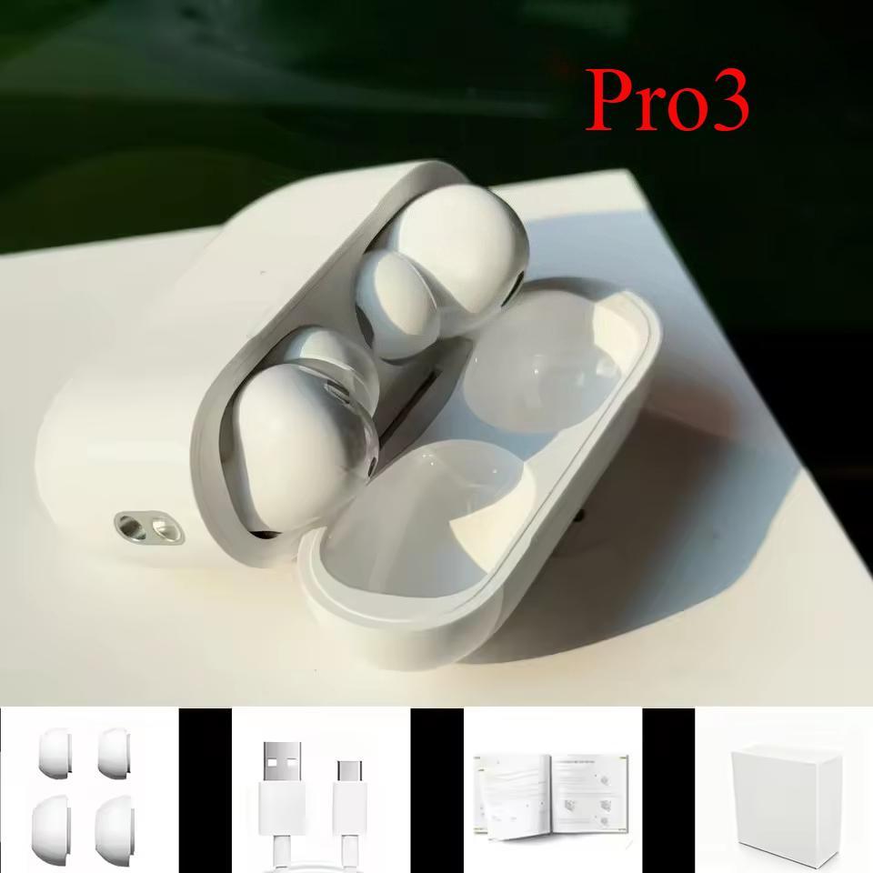Fones De Ouvido Sem Fio Pro3 ANC Bluetooth Com Carregamento USB-C Cancelamento Ativo De Ruído Monitoramento De Frequênci
