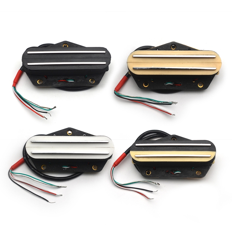 TL Humbucker Ponte Captador Guitarra Elétrica Para Bobina Divisão Quatro Condutores Com Cabo Escudo