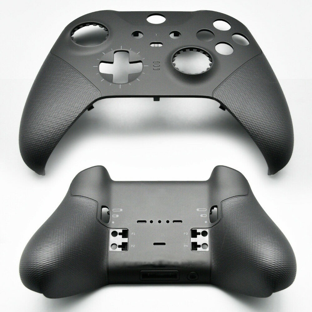 IVYUEEN Para Microsoft XBox One Elite Series 2 Controlador Frente Habitação Escudo Caso Botões Quadro Médio Capa Traseir