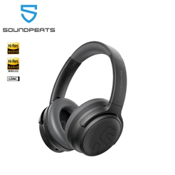 SOUNDPEATS Space Pro Fone De Ouvido 40 + 10mm Driver Duplo LDAC Bateria ANC 47dB 151H De Alta Resolução