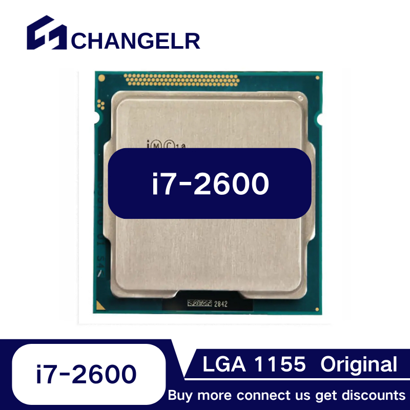 Processador CPU Core i7-2600 i7 2600 3.4 GHz Quad-8M 95W LGA 1155 Processadores De Desktop