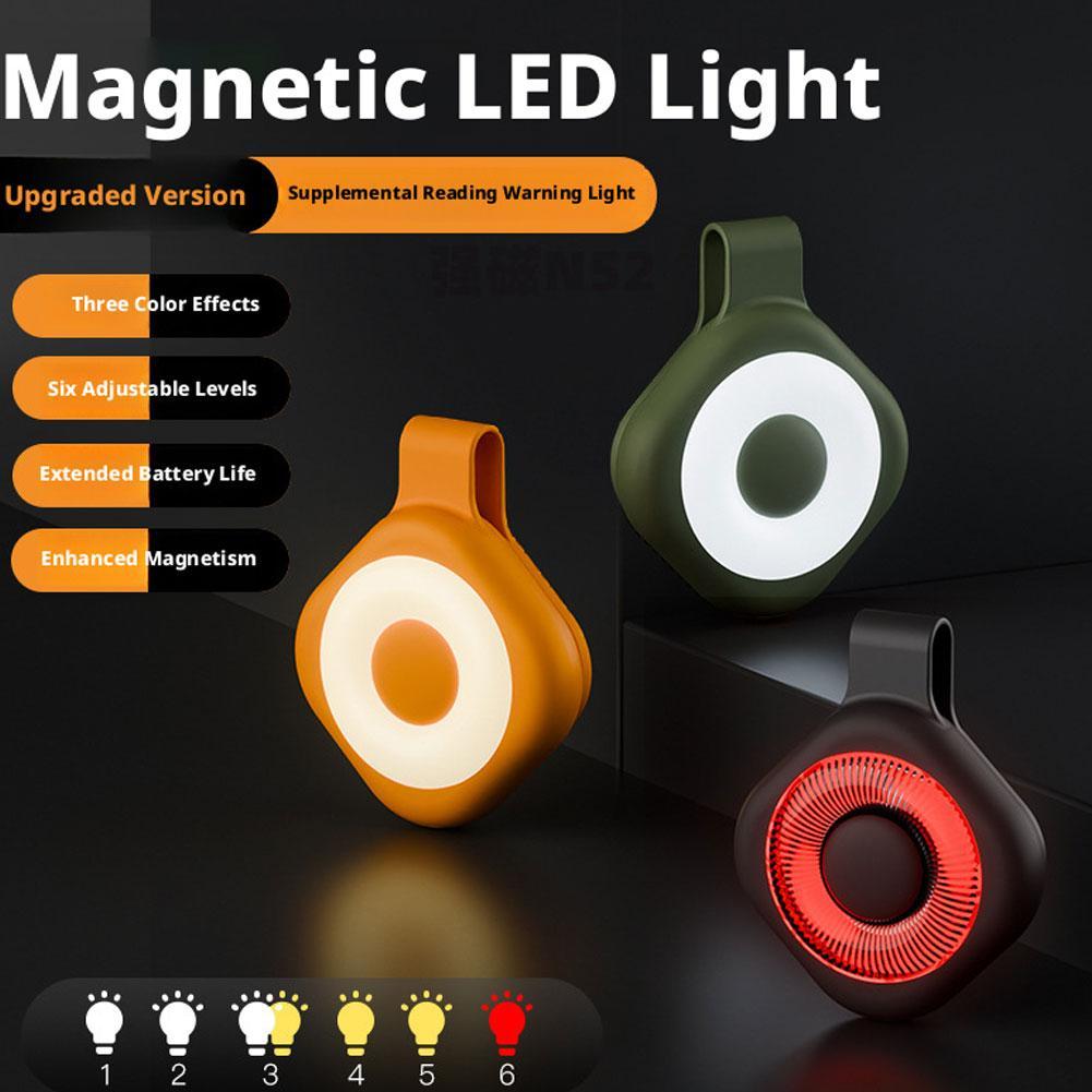 Lanterna Magnética Multifuncional Externa , Luz Forte mini Chaveiro , De Carregamento , Iluminação LED De Trabalho De Pr