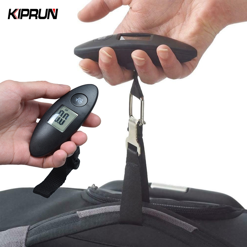 Balança De Bagagem KIPRUN , 100g/40kg , Display LCD , Digital Portátil Para Mala , Bolsa De Viagem , Pesagem , Gancho De