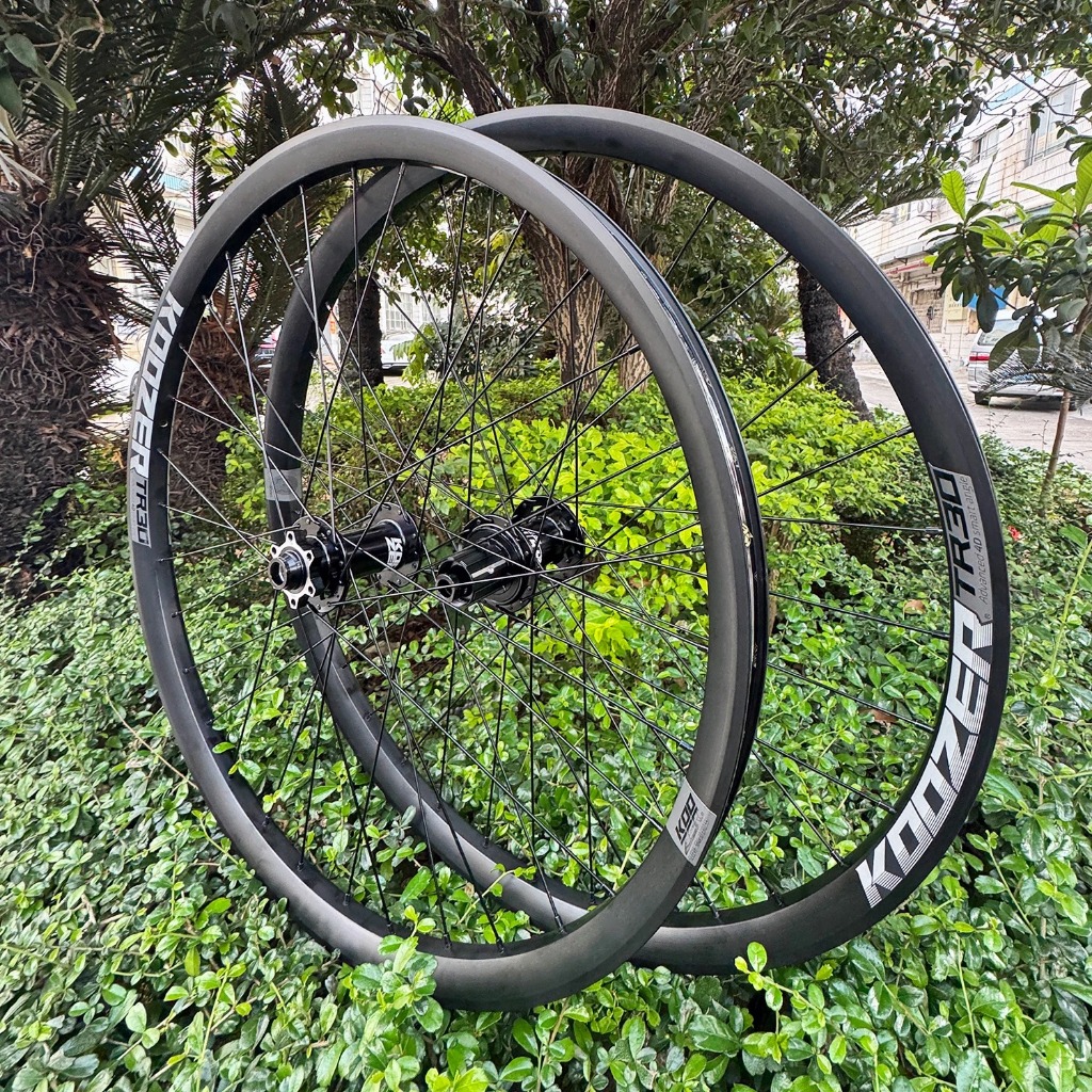 Koozer Conjunto De Aro Personalizado TR30 , Roda De Bicicleta MTB Para Enduro FR DH 26 27.5 29 " Boost E-bike 20x110 12x