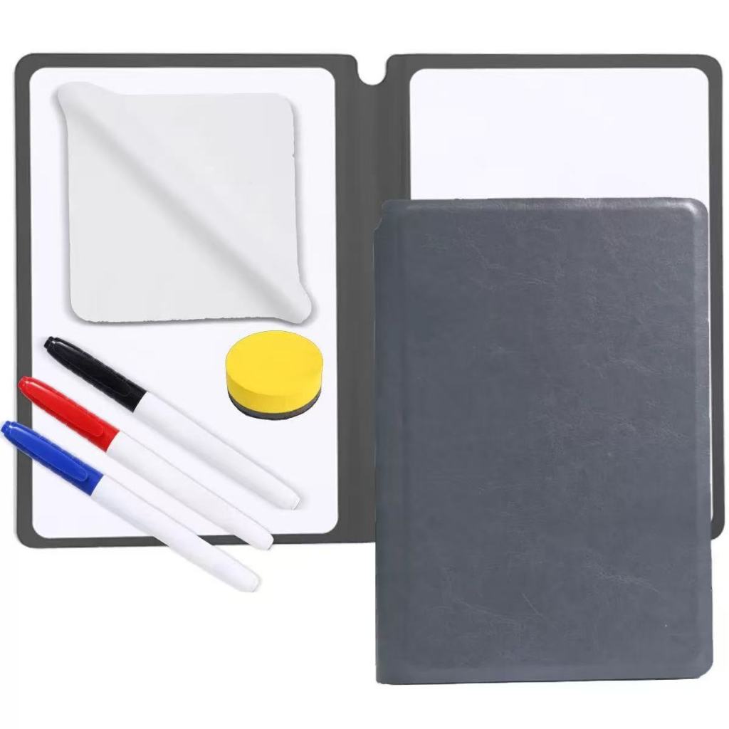 Apagável A5 Quadro Branco Caderno Crianças Dobrável Escrita Desenho Almofada Reutilizável Desktop Placa De Memorando Com