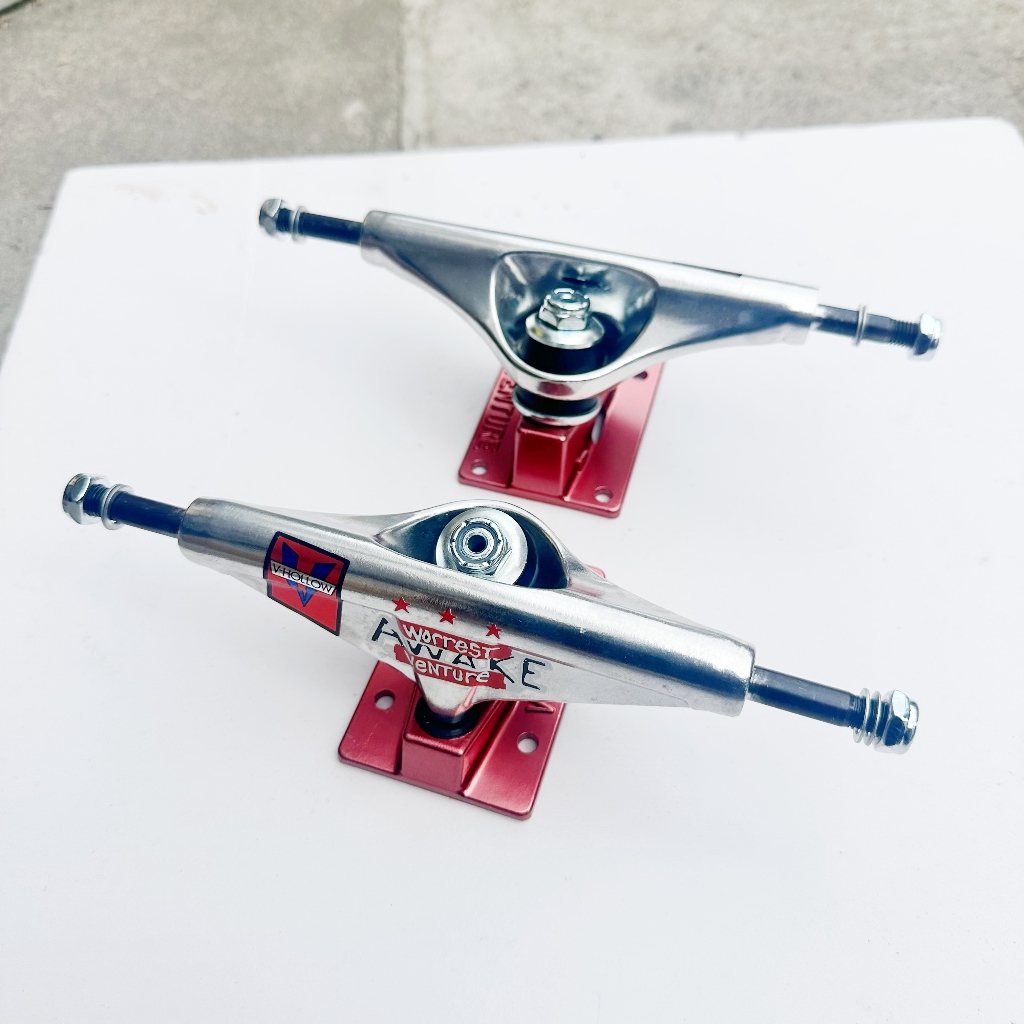 Caminhão De Skate venture 2 Peças pro Prata Cor Dourada 139mm 5.25 Polegadas E Independente 139mm