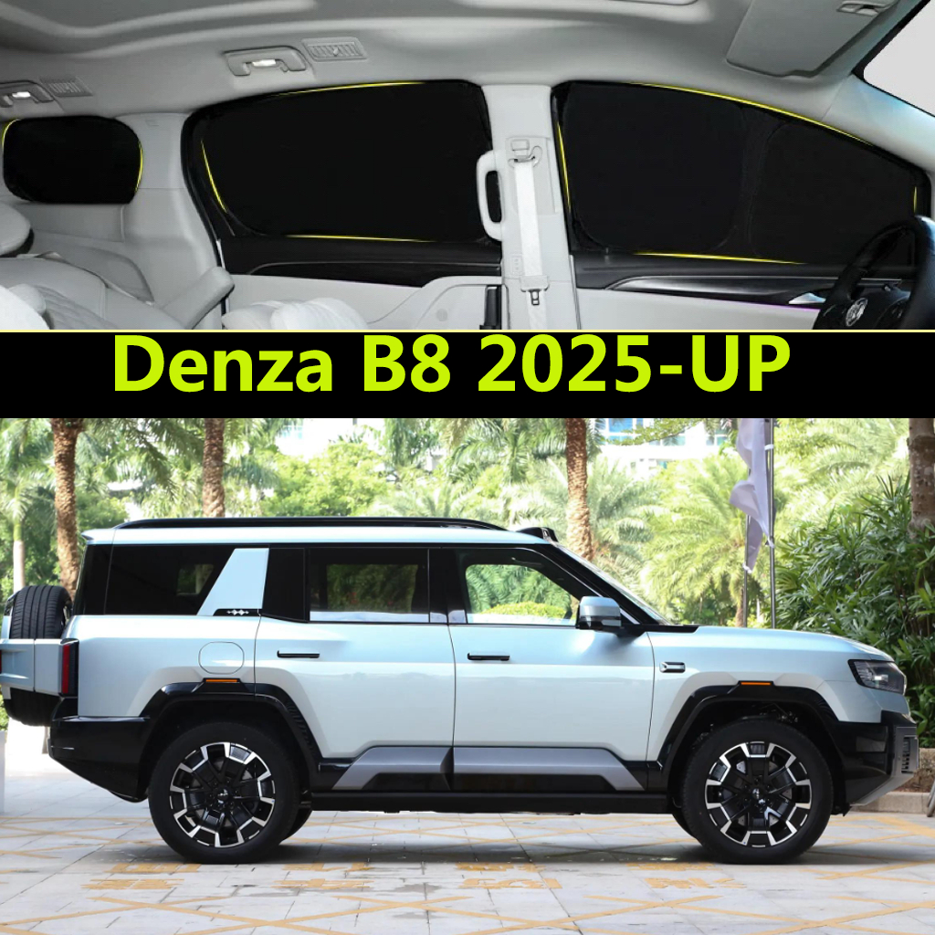 Pára-Sol Do Carro Para Denza B8 2025-UP Cortina De Totalmente Blackout Proteção Solar Privacidade Acampamento Janela Lat