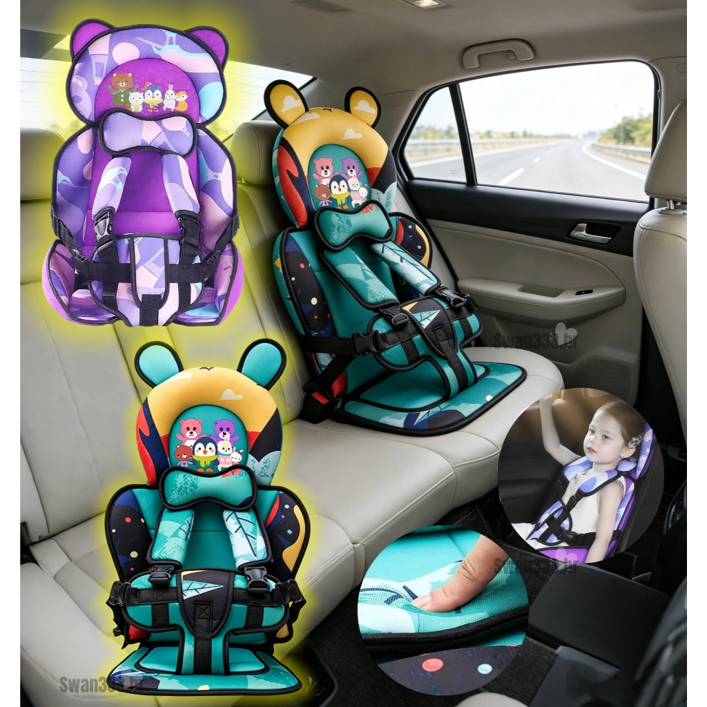 Cadeirinha de bebê para carro Assentos Segurança 9 a 36kg 0-12 Anos Comforto Som Capa Almofada
