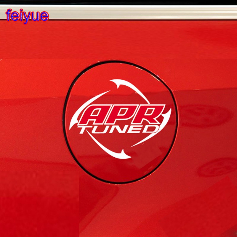 1 Pçs APR Tampa Do Tanque Carro Adesivo Para Volkswagen CC Passat Golf 6 Golf7 Audi A4 A6 mk7 r20 r32 r36 GTI