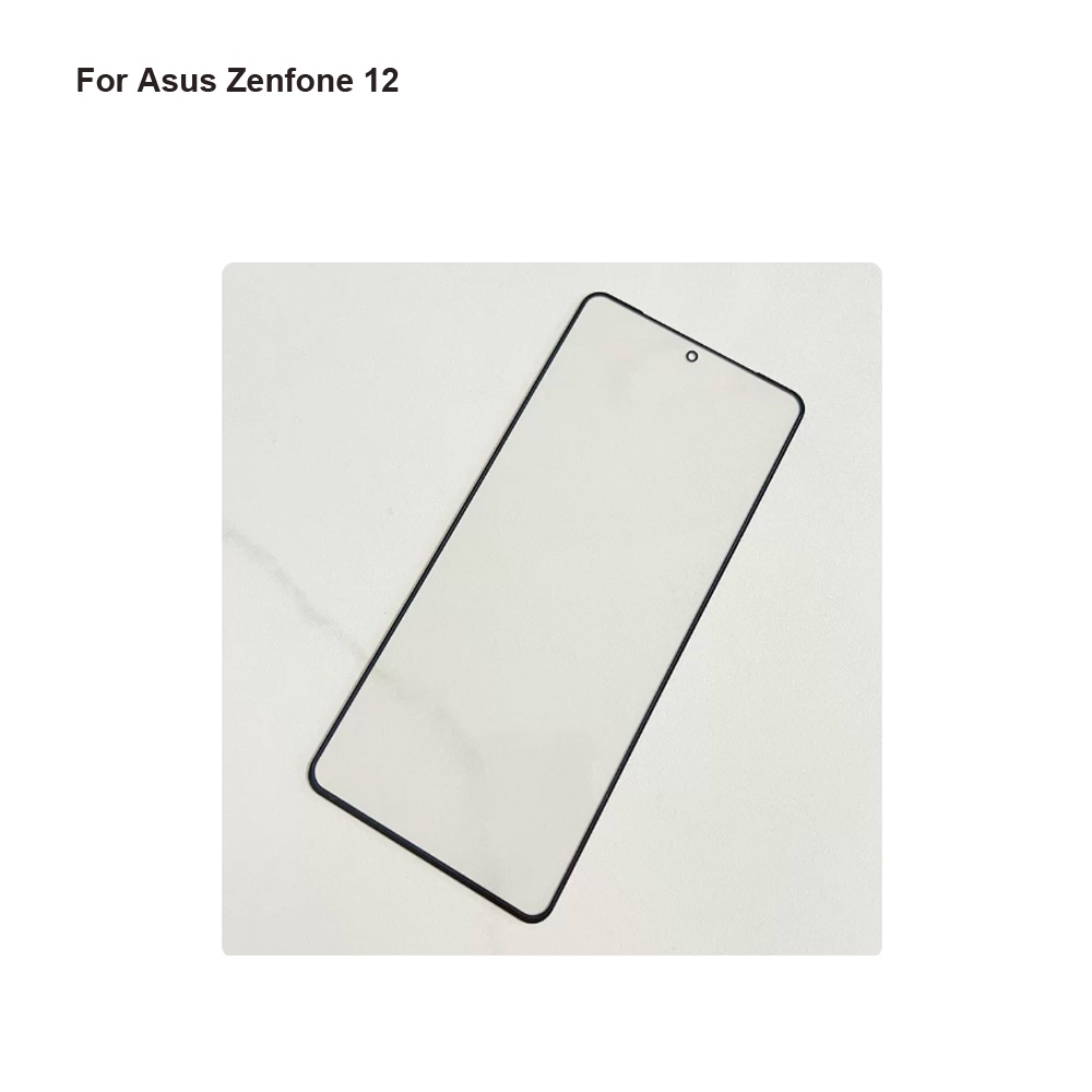 Para Asus Zenfone 12 Lente De Vidro LCD Frontal Zenfone12 Tela Sensível Ao Toque Painel Exterior Sem flex