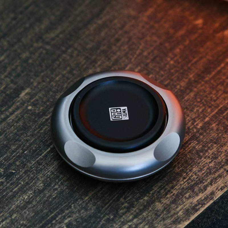 EDC Metal Push Slider Sigma 2.0 Catraca Fidget Toy Descompressão Spinner Adulto Brinquedo Anti-Stress