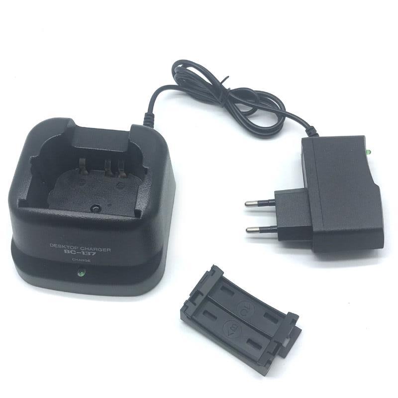BC-137 Carregador Rápido De Doca Para Rádio ICOM 144N IC-A6 A24 V8 V82 U82 F3GT F4GT F30GT F40GT BP-209N