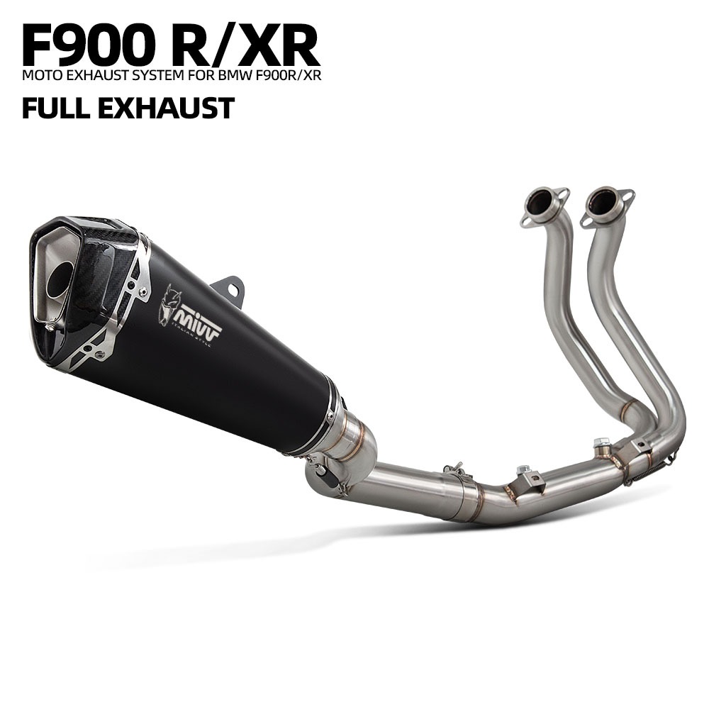 Tubo De Escape Da Motocicleta kit Aço Sistema Completo Para BMW F900 F900R F900XR 2020-2024