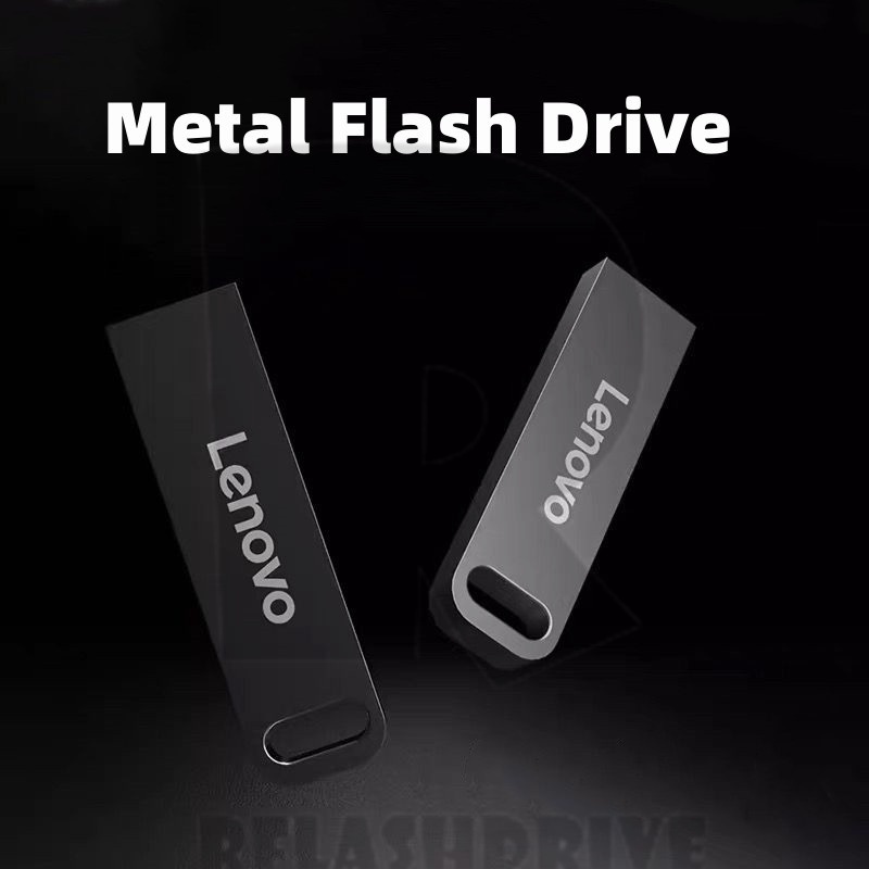Lenovo Small Circle Metal USB 3.0 Unidade De Alta Velocidade 1GB 2GB 4GB 8GB 16GB 32GB 64GB 128GB 2TB Pendrive À Prova D