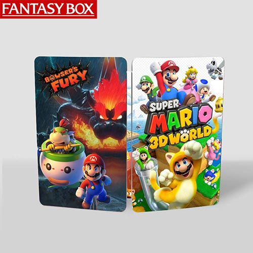 Super Mario 3D World + Bowser's Fury Nintendo Steelbook | Caixa De Fantasia