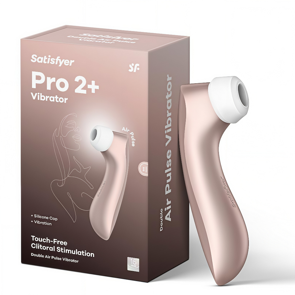 Satisfyer Pro 2+ Vibradores Sugador de Clitoris Recarregavel Vibrador Feminino Sex Shop Vibrador Sugador Agua Freq Ajust