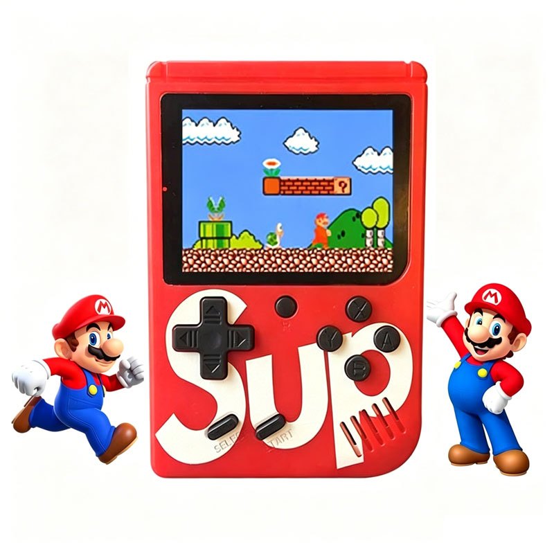 Mini Console Portátil Sup Game Box – 400 Jogos Clássicos Retro dos Anos 80 em 1