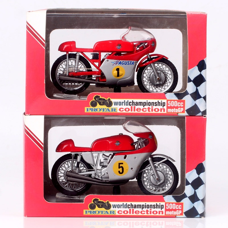Escala 1/22 Italeri MV Agusta 4 cil 500cc Rider # 1 G Agostini 5 M.Hailwood Motocicleta Diecast motoGP Modelo De Bicicle