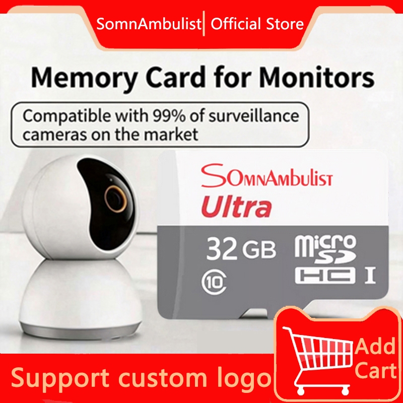 Cartão de memória SD em miniatura de alta velocidade classe 10 32GB-128GB memória estável