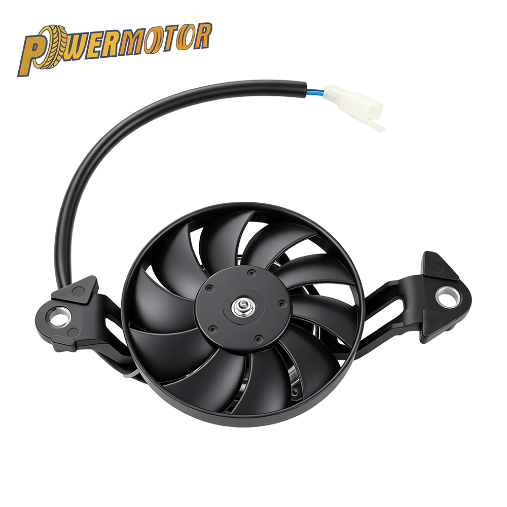 Componentes Elétricos Do Ventilador Radiador DC 12V Refrigerador De Óleo De Refrigeração Motor Para ATV Quad