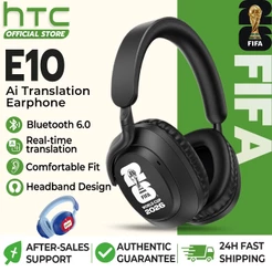 FIFA Copa do Mundo E10 Fone De Ouvido Bluetooth 6.0 Gaming Headset Sem Fio Com Cancelamento De Ruído Microfon