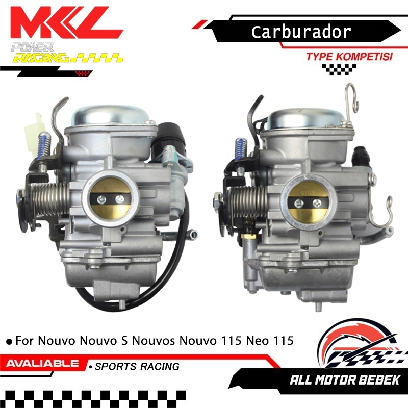 Carburador Nouvo Nouvo S Nouvos Nouvo 115 Neo 115 Carburador Carb Assy